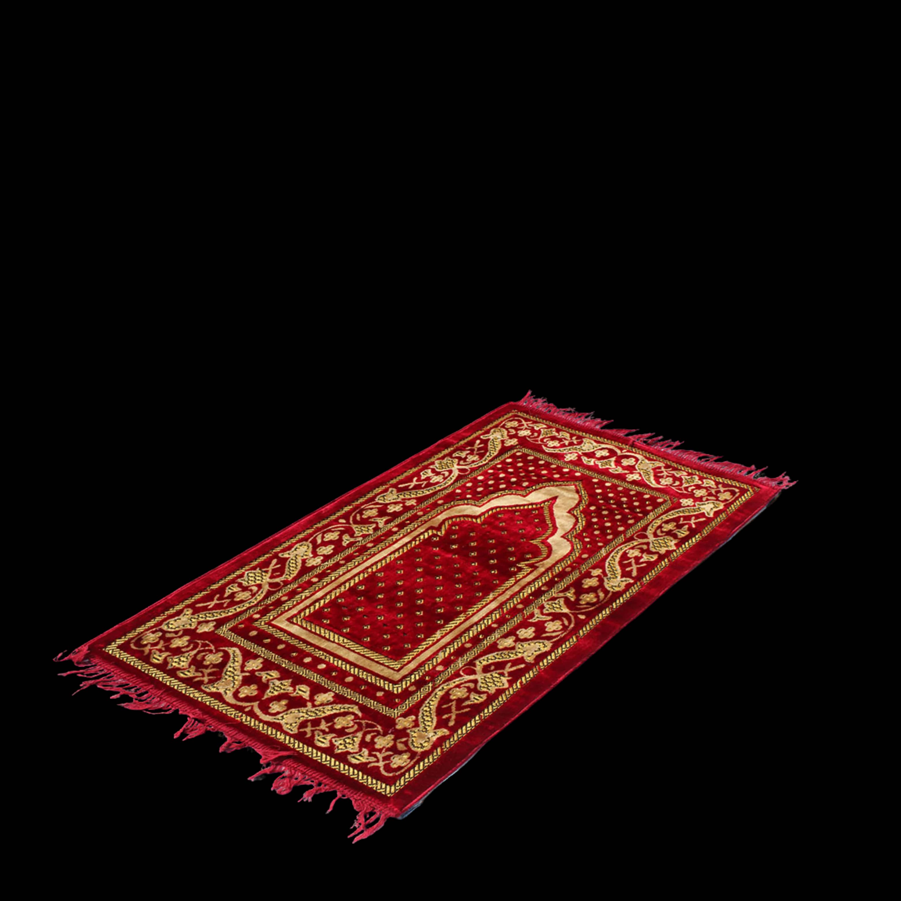 Traditional Turkish Style Prayer Rug 1