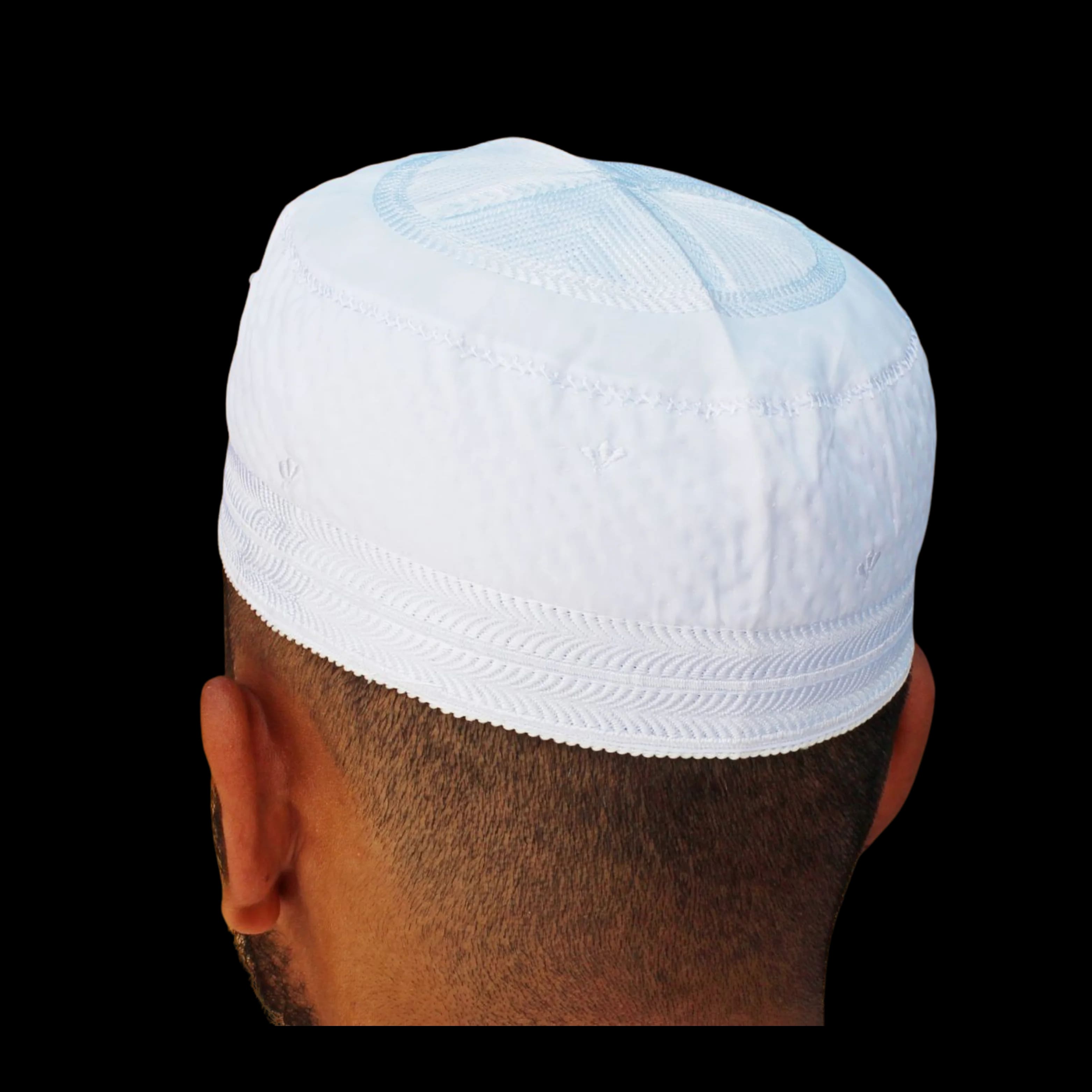 White Boqus / Bangladeshi Style Cap product and export visual